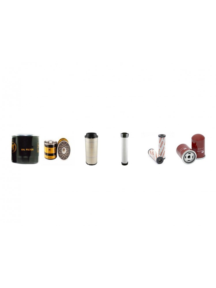 NC SW 4 Filter Service Kit w/Kubota V 2203-M-E2B-Eu-X3 Eng.