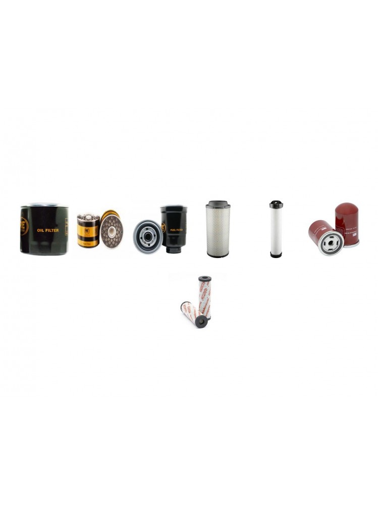 NC SW 4.5 Filter Service Kit w/Kubota V 3600 E3B-Eu-Z4 Eng.