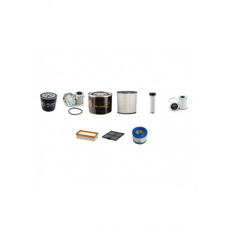 NEW HOLLAND E70SR Filter Service Kit w/ISUZU 4JG1NABGA Eng. YR 2005-