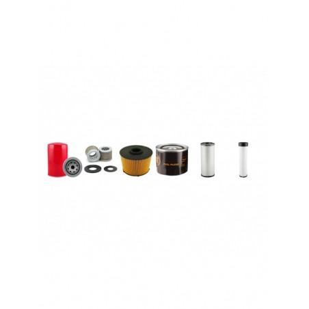 Kobelco New Holland E70B SR Filter Service Kit - Air, Oil, Fuel Filters