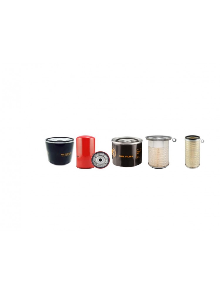 NH E165LC Air Oil Fuel Filter Kit