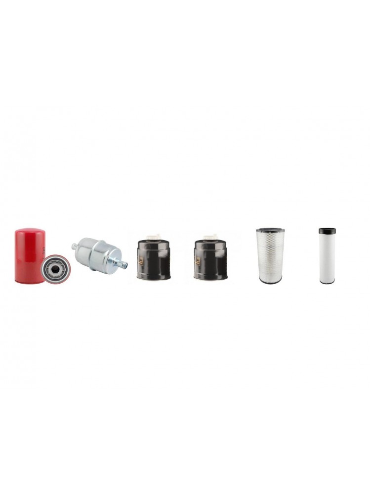 NH W130 Air Oil Fuel Filter Kit