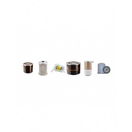 HANIX H26B Filter Service Kit w/Isuzu 3LD1 Eng.