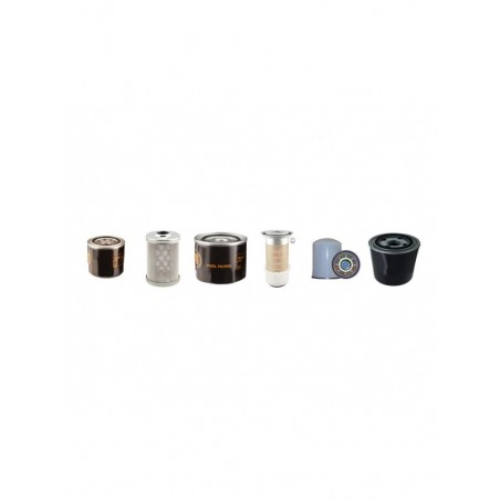 HANIX H50B Filter Service Kit w/ISUZU 4LE1 Eng.