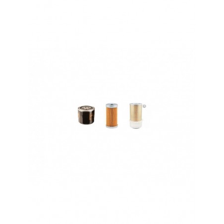 HANIX N350 Filter Service Kit Air Oil Fuel Filters w/Mitsubishi K4E Eng.