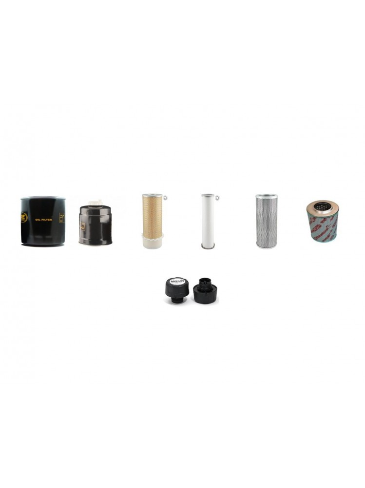 O+K MH 2.5 Filter Service Kit w/Perkins Eng.