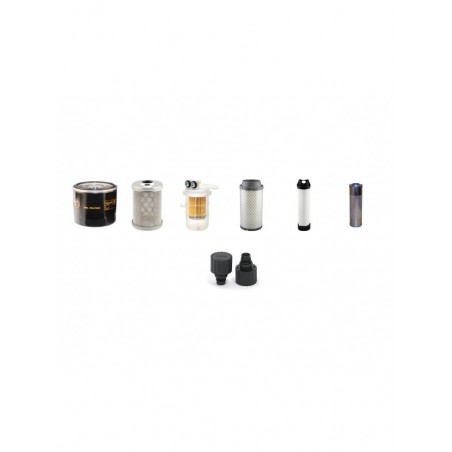 SCHAEFF HR 12 (355/4974 - 355/5586) Filter Service Kit w/MITUSBISHI L3E (13KW) Eng.