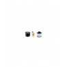 SDMO T 11.5 Filter Service Kit w/Mitsubishi S3L2-61Sd Eng.