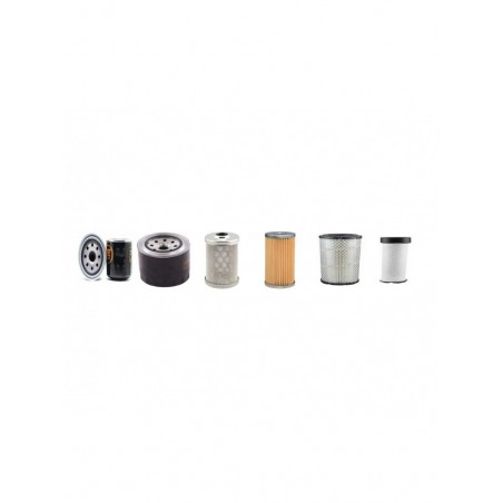 Takeuchi TB145 Filter service Kit Air, Oil, Fuel Filters Before SN 14513260