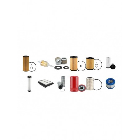 TAKEUCHI TB 295W 2PB Filter Service Kit w/Isuzu Am-4Jj1X-S1 Eng. 2014-