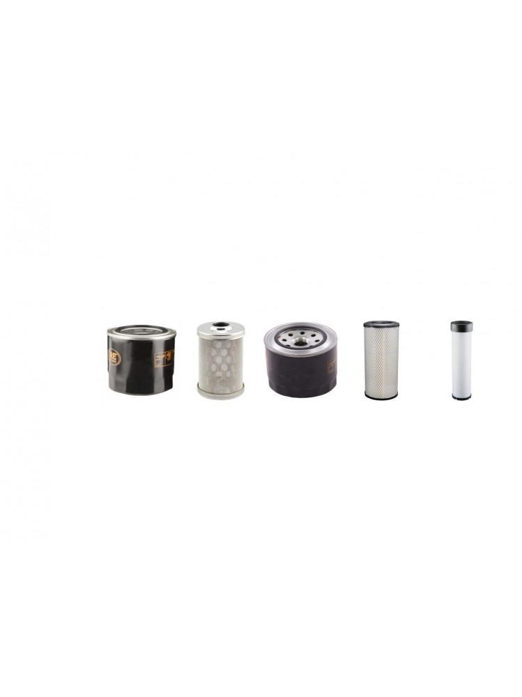 Takeuchi TL150 Filter Service Kit - Air, Oil, Fuel Filters