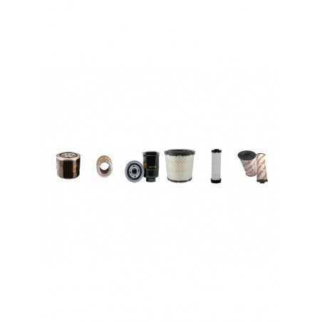 TEREX TC16TD Filter Service Kit w/Mitsubishi L3E Bi-Energie Eng. 2014
