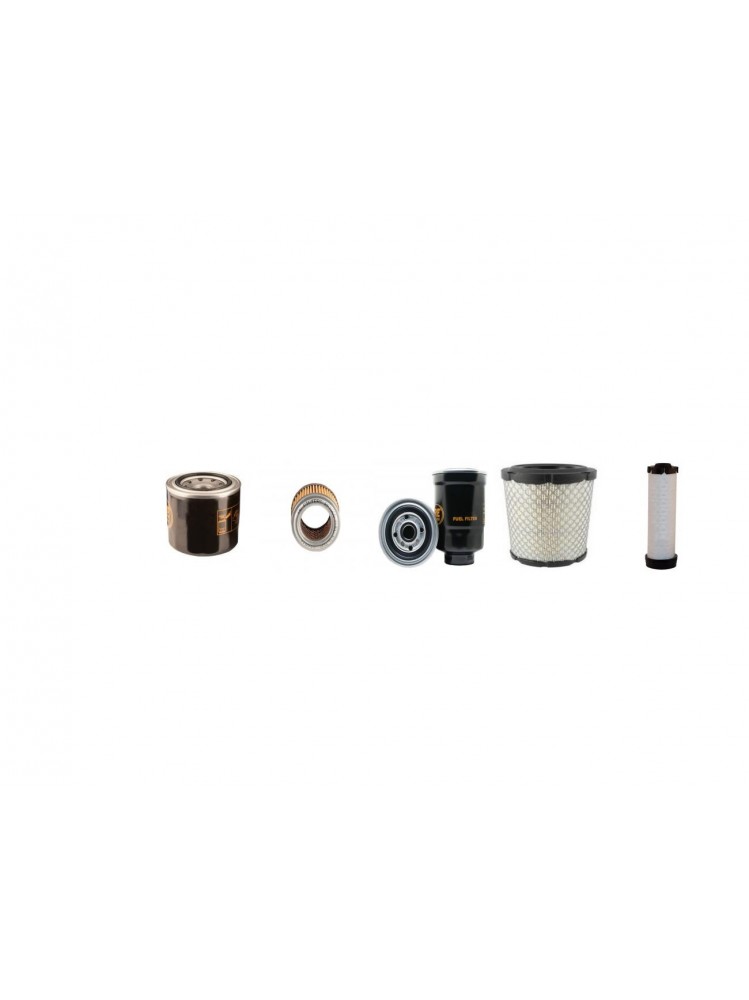 TEREX TC 16 TD Filter Service Kit Air Oil Fuel Filters w/Mitsubishi L3E BI-ENERGIE Eng.   YR  2014