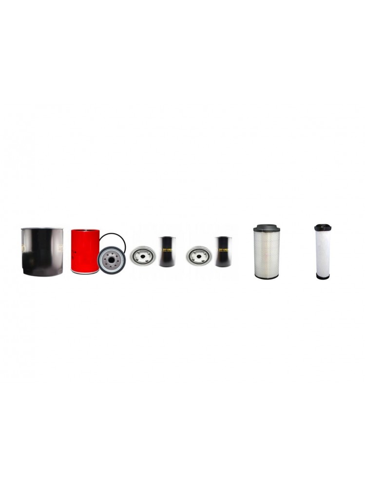 TEREX TW 160 Filter Service Kit Air Oil Fuel Filters w/Deutz TCD 2012L06 2V Eng.   YR  2010-