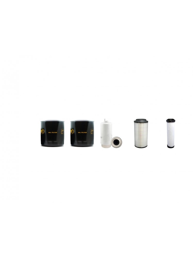 VOGELE SUPER 1800-1 (EP/MMI) Filter Service Kit Air Oil Fuel Filters w/Perkins 1106C-E60TA Eng.