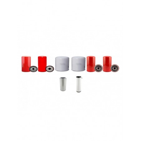 VOLVO A 25C Filter Service Kit Air Oil Fuel Filters w/VOLVO TD 73KCE/KCH Eng.