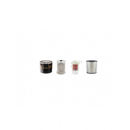 VOLVO EC30 Filter Service Kit Air Oil Fuel Filters w/Mitsubishi Eng.