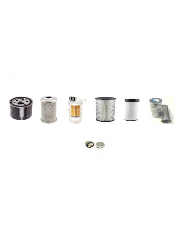 VOLVO EC 35 Filter Service Kit w/Mitsubishi S4L2 Eng.