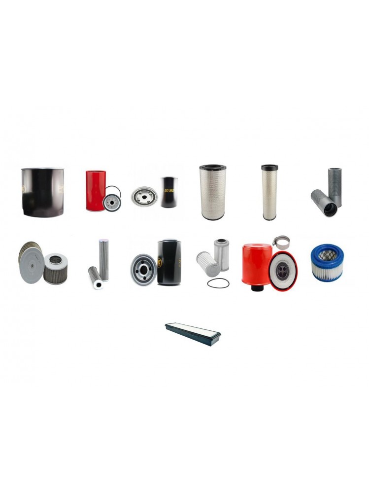 VOLVO EC160C Filter Service Kit Air, Oil, Fuel Filters