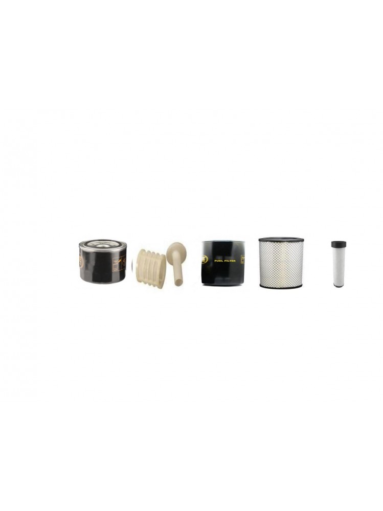 Volvo ECR88 Filter Service Kit S/N -10749  Air, Oil, Fuel Filters