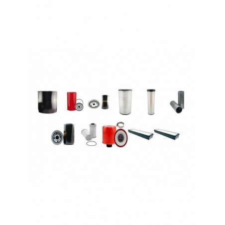 VOLVO ECR305C/CL Filter Service Kit w/Volvo D7E Eng. 2008-