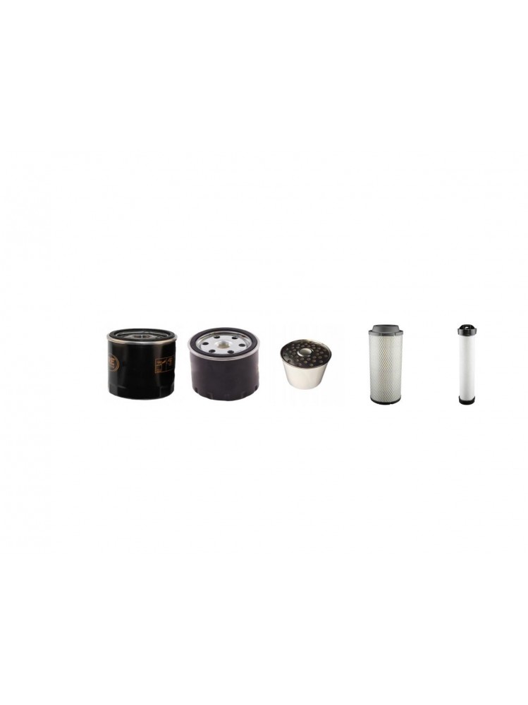 VOLVO L 20 B  Filter Service Kit Air Oil Fuel Filters w/VOLVO D3D-CAE1 Eng. SN   1700001-