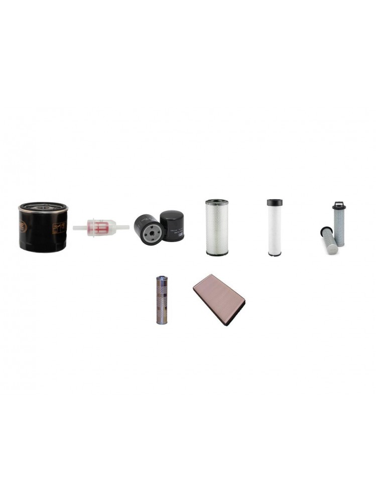 Wacker Neuson WL37 Filter Service Kit w/ Deutz BF4M2011 Engine