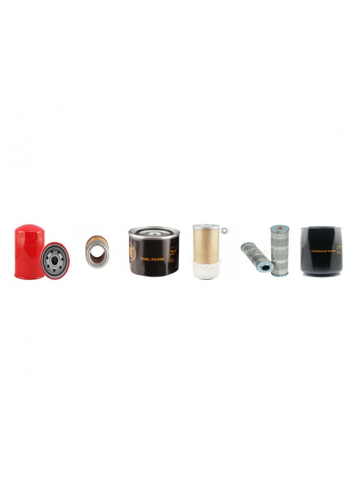 Weidemann 914 D/P Filter Service Kit - Air, Oil, Fuel Filters