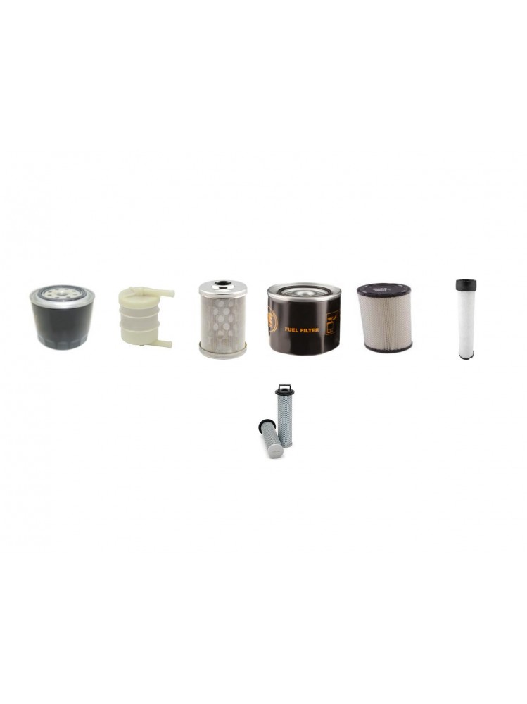 Weidemann 1230 P33  Filter Service Kit