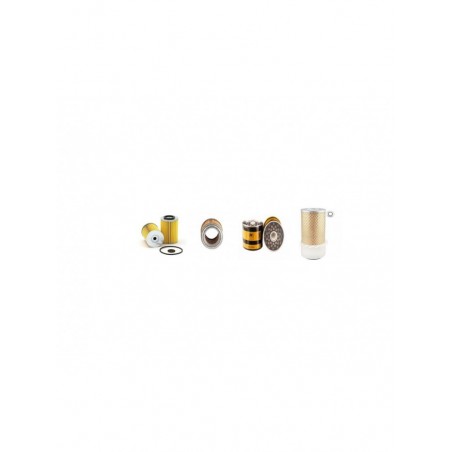 WEIDEMANN 2002 D/M Filter Service Kit Air Oil Fuel Filters w/Mitsubishi 3DQ50 Eng.