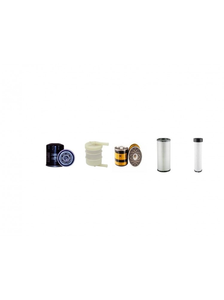 Weidemann 2070 CX50  Filter Service Kit - Air, Oil, Fuel Filters