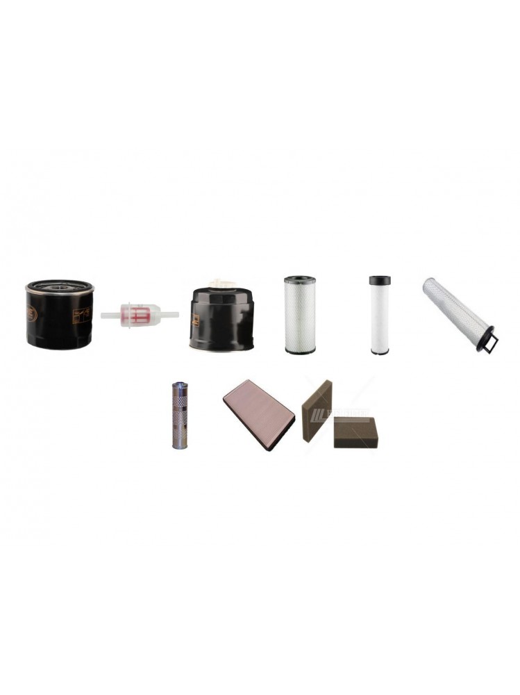 Weidemann 3070 CX80T  Filter Service Kit