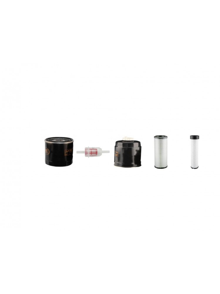 Weidemann 4070 CX80T  Filter Service Kit - Air, Oil, Fuel Filters