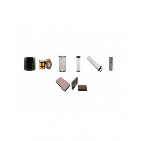 WEIDEMANN 4070 CX100T Filter Service Kit w/Perkins 1104C44T Eng.