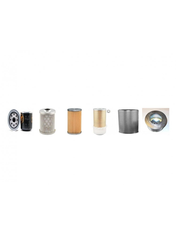 Yanmar B37-2A, B37-2B Filter Kit