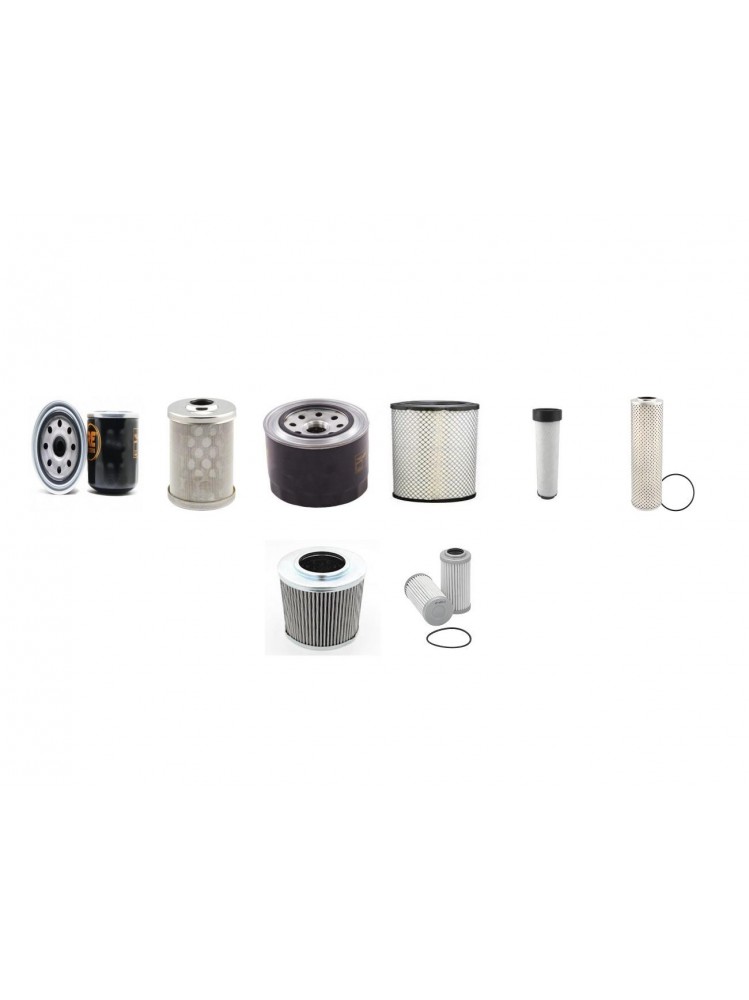 Yanmar B55 W1 Excavator Filter Kit