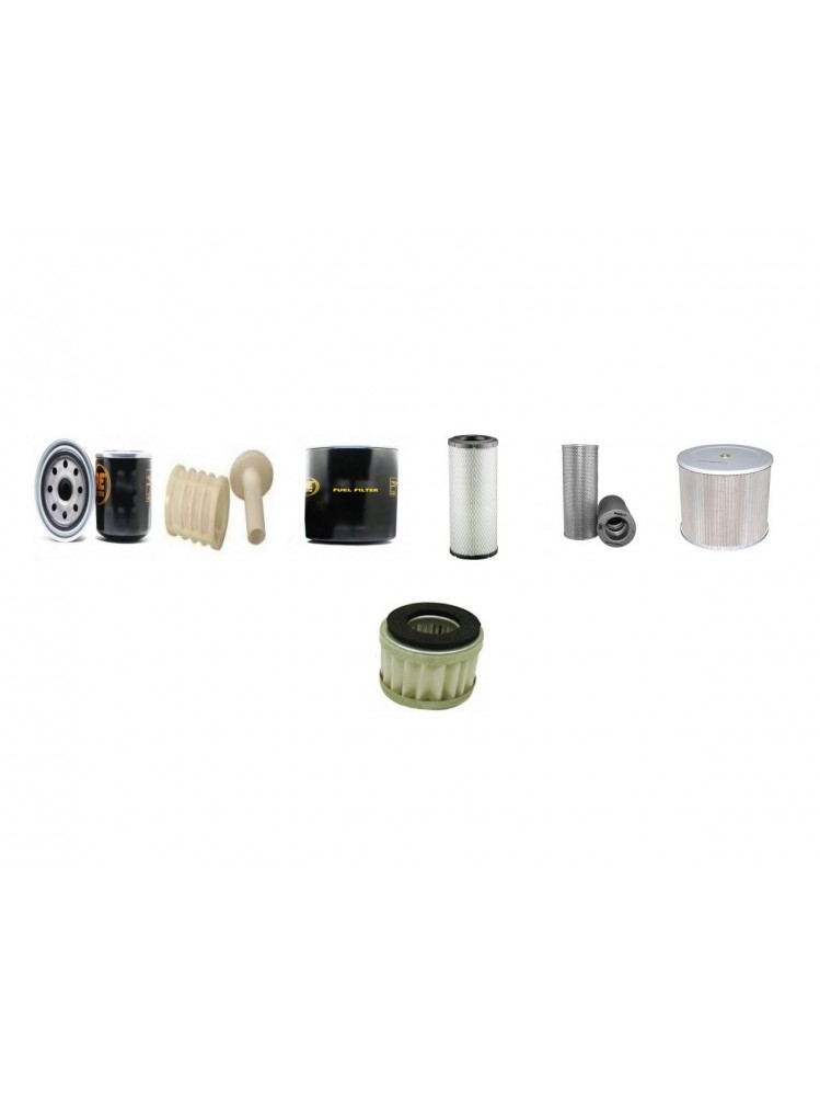 YANMAR SV 100 VCR Filter Service Kit w/Yanmar 4Tnv98T-5 Eng. 2005-