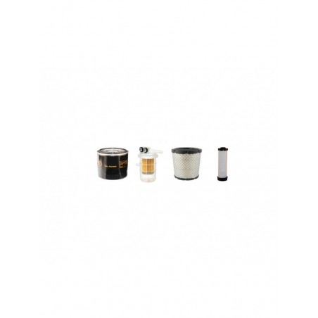 ZEPPELIN ZR 15 Filter Service Kit Air Oil Fuel Filters w/MITSUBISHI L3E Eng.   YR  1998