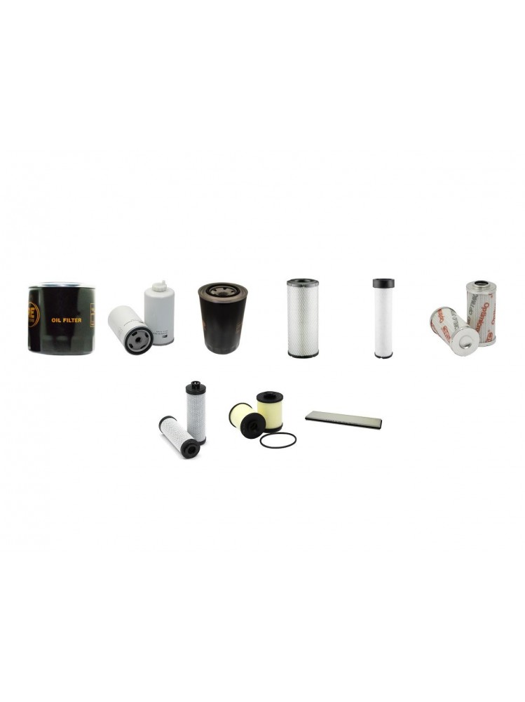 AEBI TT 211 Filter Service Kit w/Kubota V2607-CRT Eng.   YR  2014-