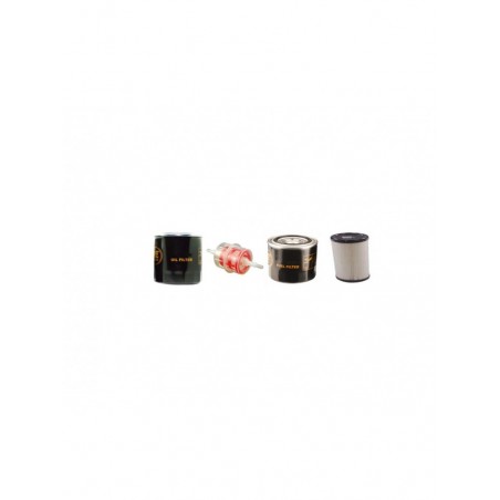 AUSA M150M Filter Service Kit Air Oil Fuel Filters w/Kubota Eng.
