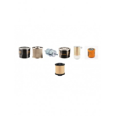 AVANT 635 Filter Service Kit w/Kubota Eng. SN 47071-