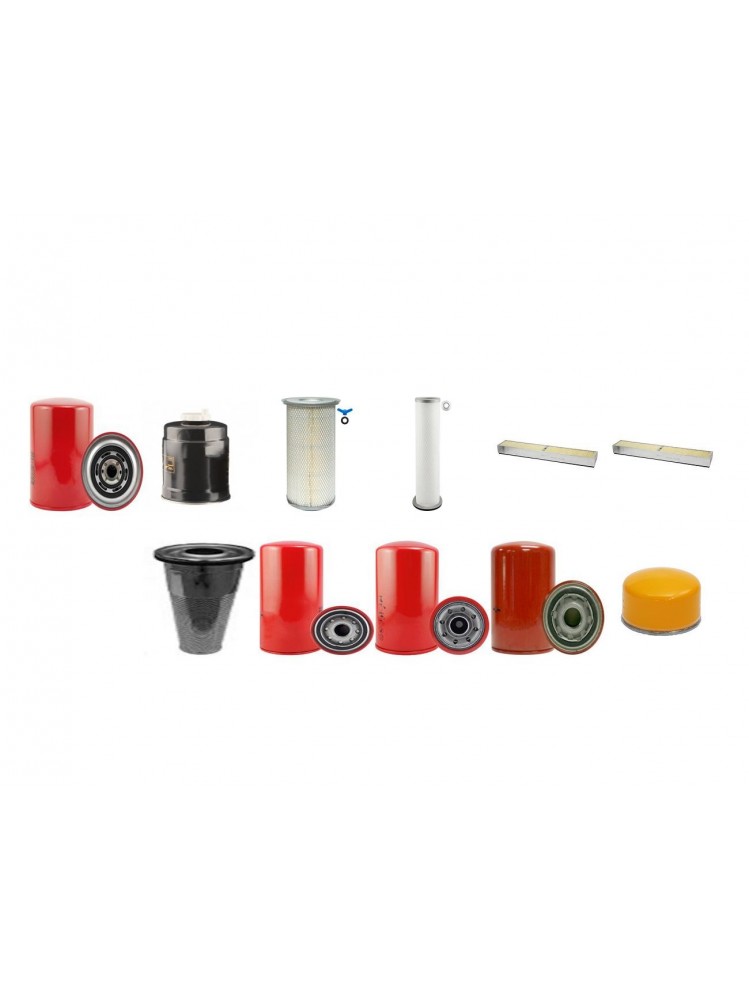 BRAUD + FAUCHEUX SB 56 Filter Service Kit with Iveco Eng