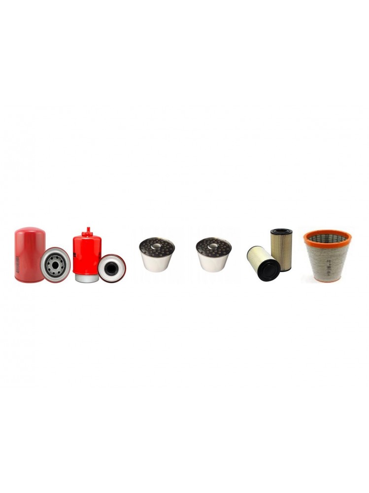 CASE CVT 120A Filter Service Kit Air Oil Fuel Filters