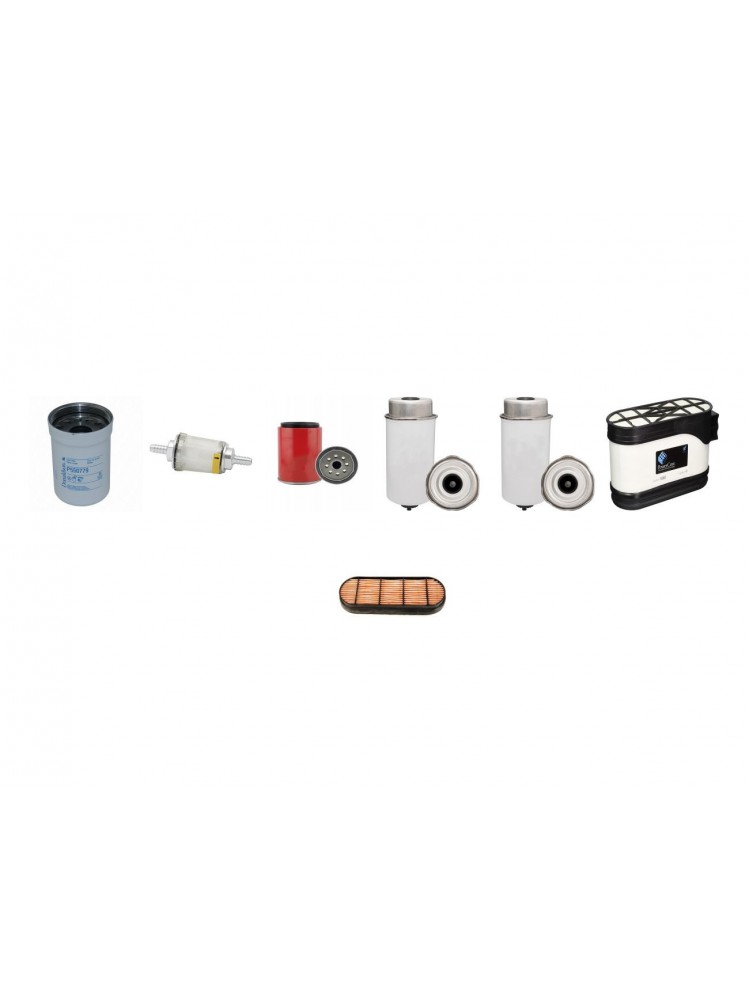 CLAAS ARION 510 Filter Service Kit w/DPS (117HP/PS) Eng. Air, Oil, Fuel Filters