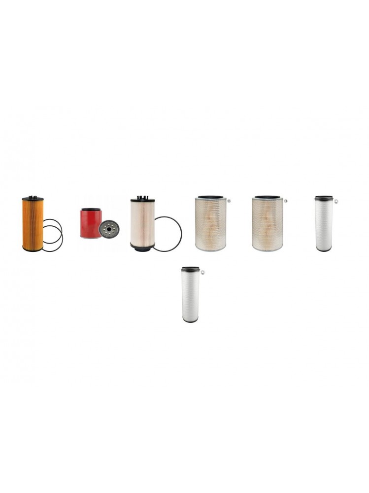 CLAAS JAGUAR 950 Filter Service Kit Air Oil Fuel Filters w/MERCEDES OM502LA Eng.   YR  2008-