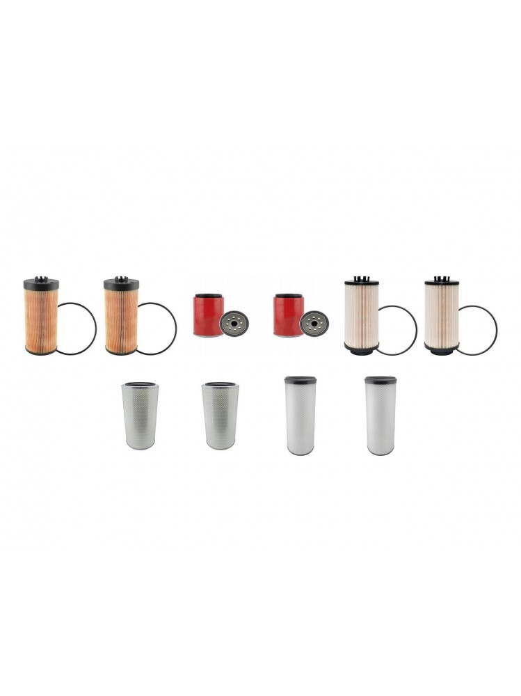 CLAAS JAGUAR 980 Filter Service Kit Air Oil Fuel Filters w/MERCEDES OM 460LA 2X Eng.   YR  2008-