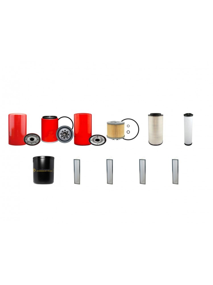 CLAAS LEXION 440 Filter Service Kit w/CAT 3126B Eng.   YR  10.01-