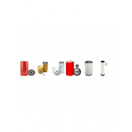 Filter kit suitable for CAT CS74XT Filter Service Kit w/CAT C6E1- Eng. SN C8F1-/CYX1- Air Oil Fuel Filters