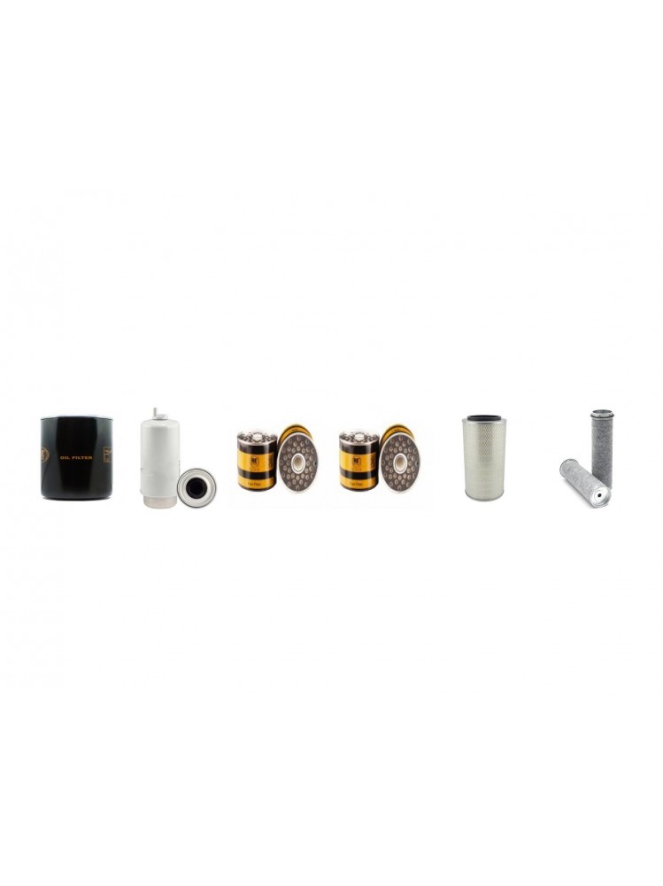 CLAAS MEGA II 202 Filter Service Kit Air Oil Fuel Filters w/Perkins 1006.6T Eng.
