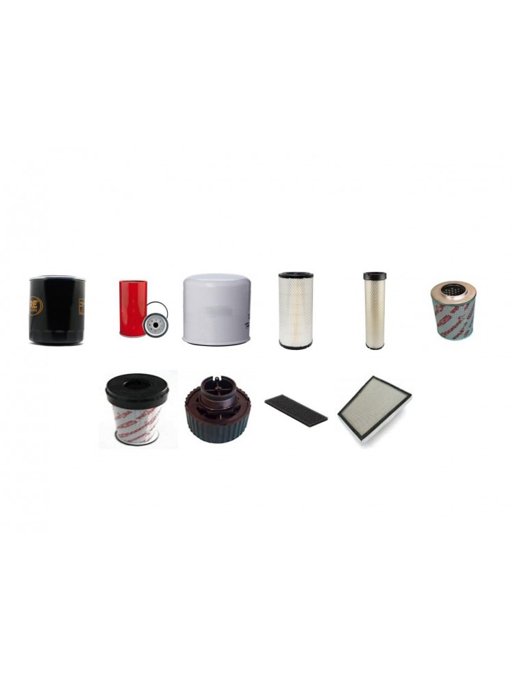 CLAAS SCORPION 6040 Filter Service Kit w/Deutz BF4M2012 Eng.